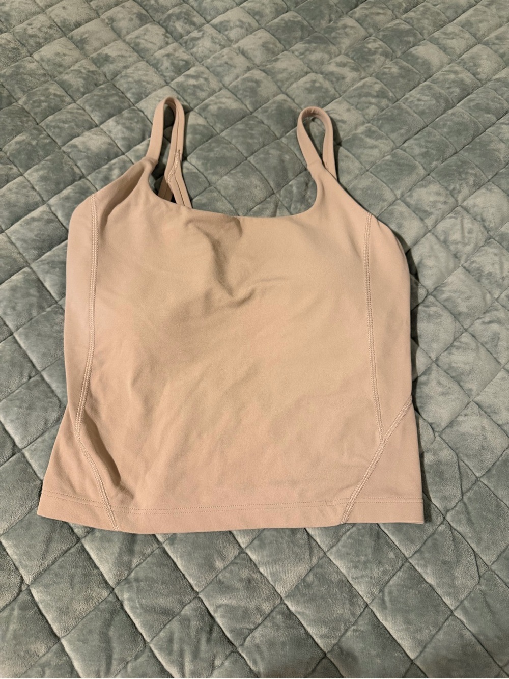 Lululemon Tank with bra and pads - size 2
